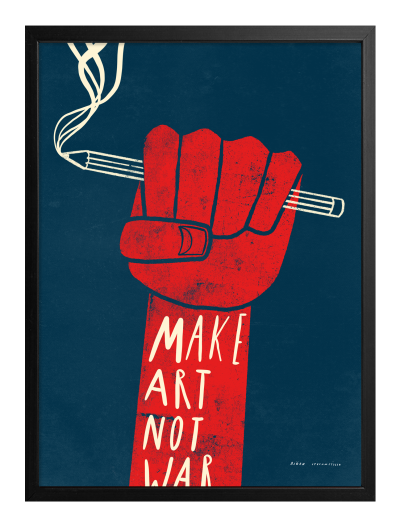 MAKE ART NOT WAR